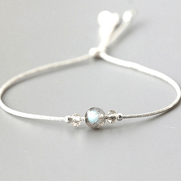 Bracelet ajustable avec pierre de lune