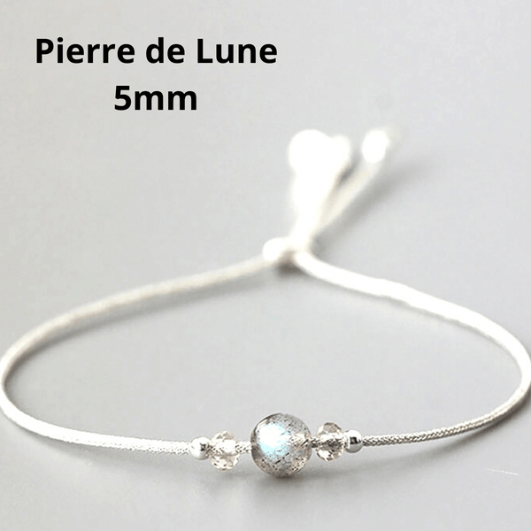 Pierre de lune perle 5mm