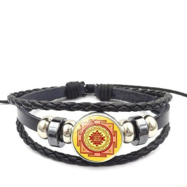 Bracelet sacré Sri Yantra Cosmos