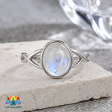 Bague Pierre de Lune Femme – Bijou Apaisant & Élégant