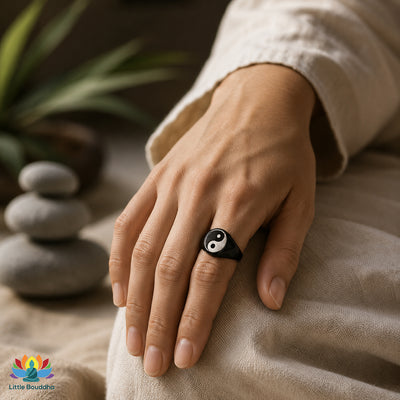 Bague Homme Yin Yang – Force, Équilibre & Style