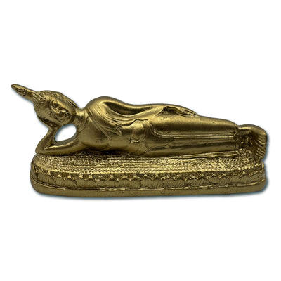 Petite statuette Bouddha Couché – Décoration Zen Thaïlande Miniature