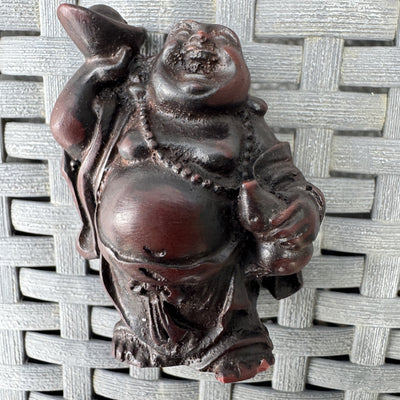 Statuette Bouddha Rieur en résine – Décoration Zen Thaïlande Miniature