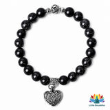 Bracelet Harmonie du Cœur – Pierre Empereur naturelle & Coeur symbolique