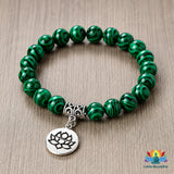 Bracelet Harmonie en Malachite – Équilibre, transformation et énergie positive