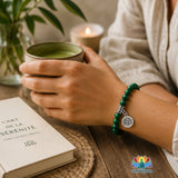 Bracelet Harmonie en Malachite – Équilibre, transformation et énergie positive
