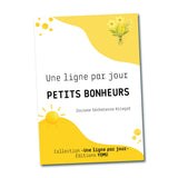 Carnet Une Ligne par Jour – Petits Bonheurs | Journal Bien-Être YOMU