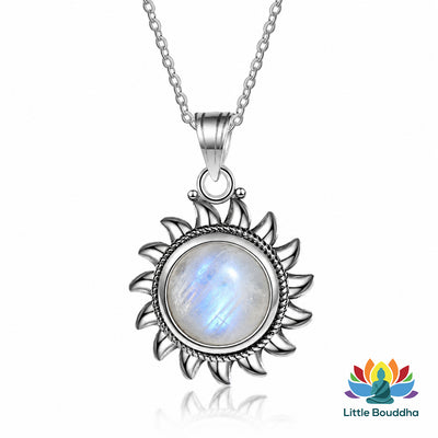 Collier Pierre de Lune Argent 925 – Emotion, Intuition, Sérénité & Féminité