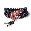 Mâlâ Obsidienne 108 Perles – Calme & Clarté d’Esprit