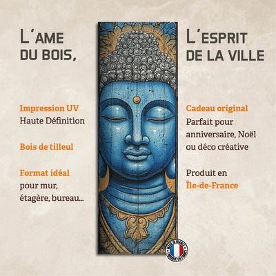 Plaque déco BOIS ZEN 