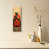 Plaque déco bois zen "Gratitude"
