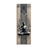 Plaque déco en bois "Aura zen"