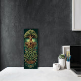 Plaque déco murale en bois "arbre de vie"