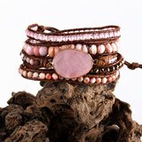 Bracelet Quartz Rose Amour de Soi – Pierre Naturelle & Apaisement