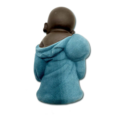 Statuette Bouddha Petit Moine Zen – Figurine Décorative Mignonne