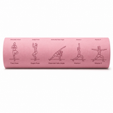 Tapis de Yoga Antidérapant Écologique TPE – Léger, Confort 6mm & Transport Facile