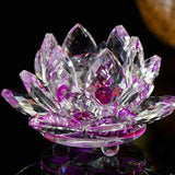 Décoration Fleur de Lotus en Cristal