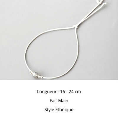 Bracelet Pierre de Lune Ajustable – Douceur, Intuition & Équilibre
