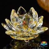 Décoration Fleur de Lotus en Cristal