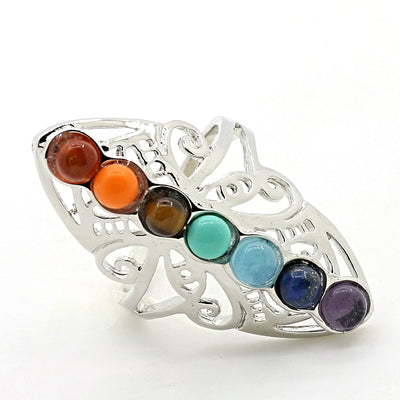 Bague 7 chakras