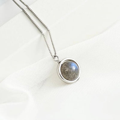 Collier pendentif Inspiration en Labradorite et Argent925