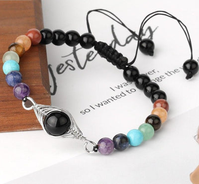 Bracelet "équilibre et méditation" 7 chakras