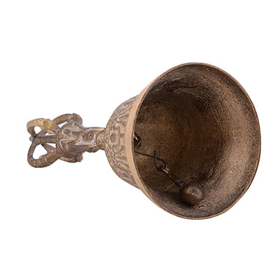 Cloche Tibétaine en Laiton – Méditation & Sérénité