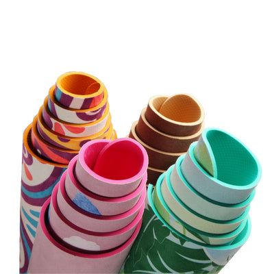 Tapis de yoga & méditation imprimé "zen"