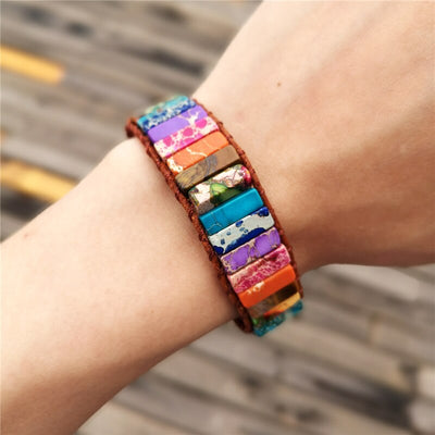 Bracelet "Boho" des sept chakras