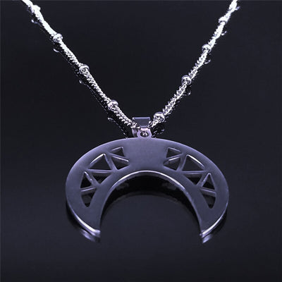 Collier turquoise " Douce lune"