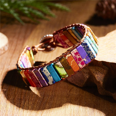 Bracelet "Boho" des sept chakras