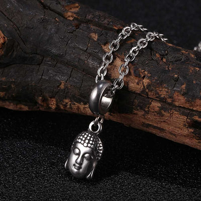 collier porte-bonheur Bouddha