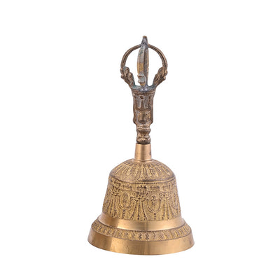 Cloche Tibétaine en Laiton – Méditation & Sérénité