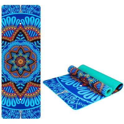 Tapis de yoga & méditation imprimé 