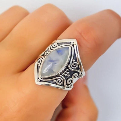 Bague Intuition en Pierre de Lune