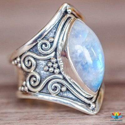 Bague Intuition en Pierre de Lune