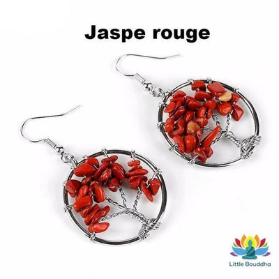 Boucles dOreilles Arbre de vie porte-bonheur - 13 Variétés