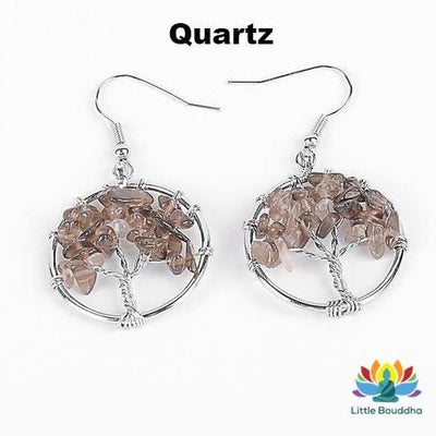 Boucles dOreilles Arbre de vie porte-bonheur - 13 Variétés
