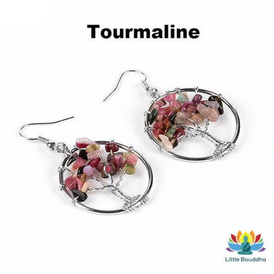 Boucles dOreilles Arbre de vie porte-bonheur - 13 Variétés