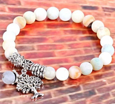 Bracelet Abondance en Amazonite