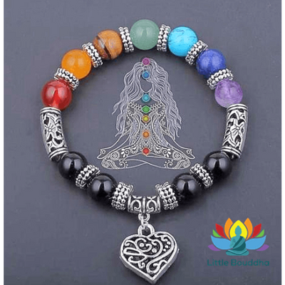 Bracelet Amour 7 chakras