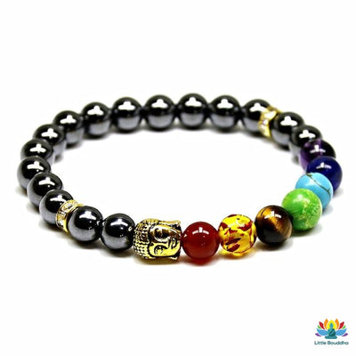 Bracelet 7 chakras de Bouddha