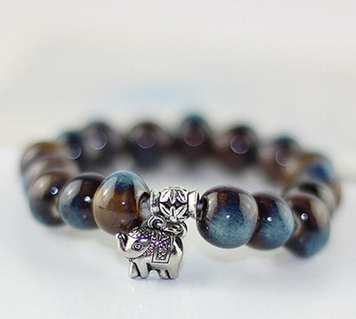 Bracelet Elephanteau en céramique