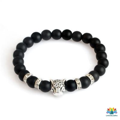 Bracelet Force du Tigre en Onyx