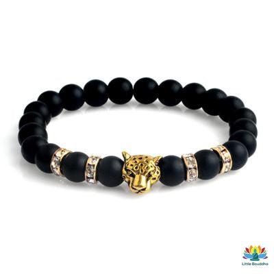 Bracelet Force du Tigre en Onyx