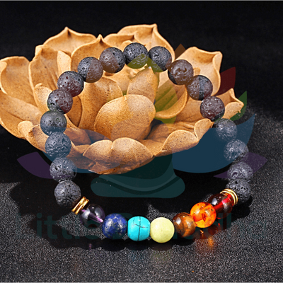 Bracelet Lava en pierres de lave