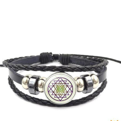 Bracelet sacré Sri Yantra Andromède