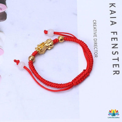 Bracelet tressé Pi Xiu porte-bonheur