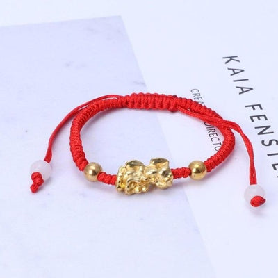 Bracelet tressé Pi Xiu porte-bonheur