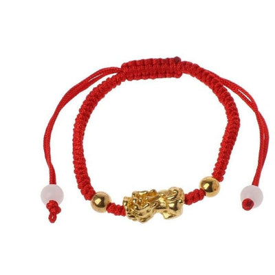 Bracelet tressé Pi Xiu porte-bonheur